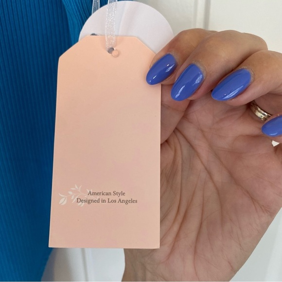 Blashe Women's Blue Tank Top Body Suit Size Medium NWT - Picture 6 of 10